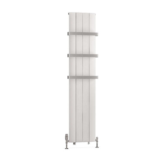 Eastbrook Trent 1800 x 375mm Aluminium Radiator Matt White | 41.0475
