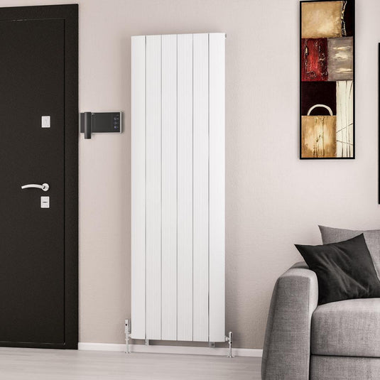 Eastbrook Trent 1800 x 565mm Aluminium Radiator Matt White | 41.0477