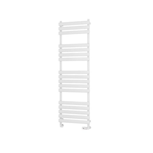Eastbrook Tunstall 1600 x 500mm Towel Rail Matt White | 89.0037