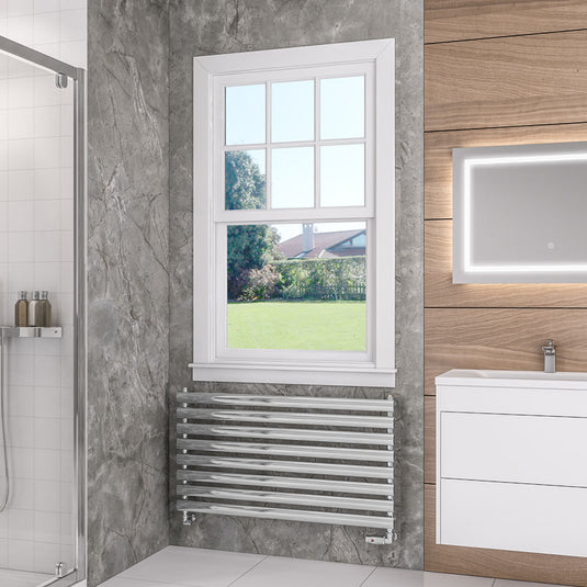 Eastbrook Tunstall 560 x 1000mm Towel Rail Chrome | 89.0028