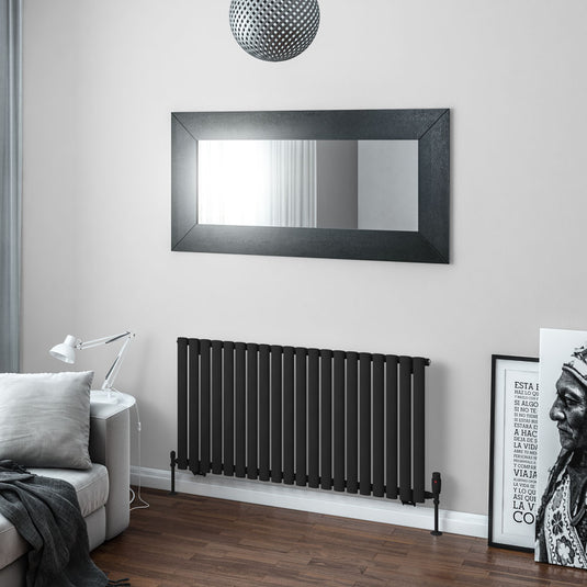 Eastbrook Tunstall 600 x 1179mm Radiator Matt Black | 89.0024