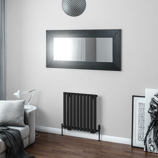 Eastbrook Tunstall 600 x 589mm Radiator Matt Black | 89.0015
