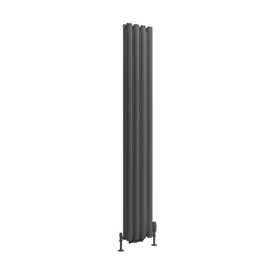 Eastbrook Tunstall Double Radiator 1800 x 280mm Matt Anthracite | 81.0158