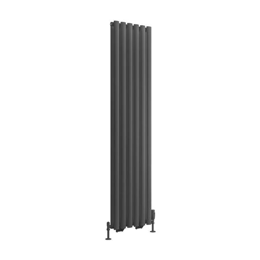 Eastbrook Tunstall Double Radiator 1800 x 420mm Matt Anthracite | 81.0159