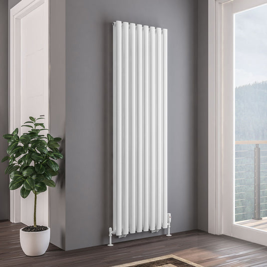 Eastbrook Tunstall Double Radiator 1800 x 560mm Matt White | 81.0196