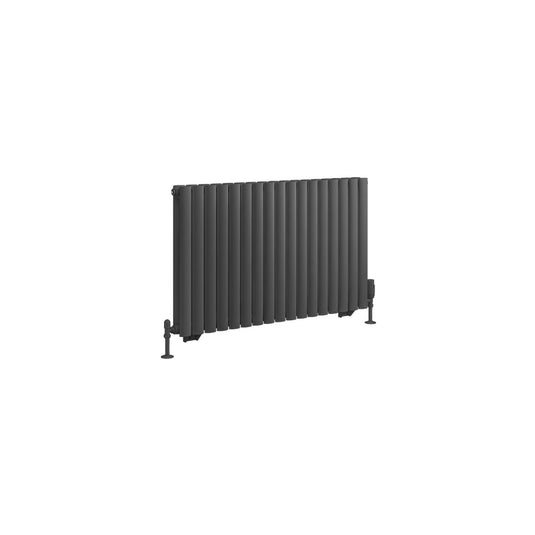 Eastbrook Tunstall Double Radiator 600 x 1002mm Matt Anthracite | 81.0156
