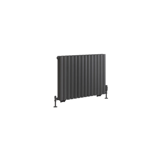 Eastbrook Tunstall Double Radiator 600 x 825mm Matt Anthracite | 81.0155