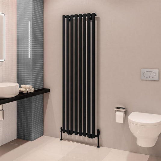 Eastbrook Tunstall Radiator 1800x560mm Matt Black | 89.1630