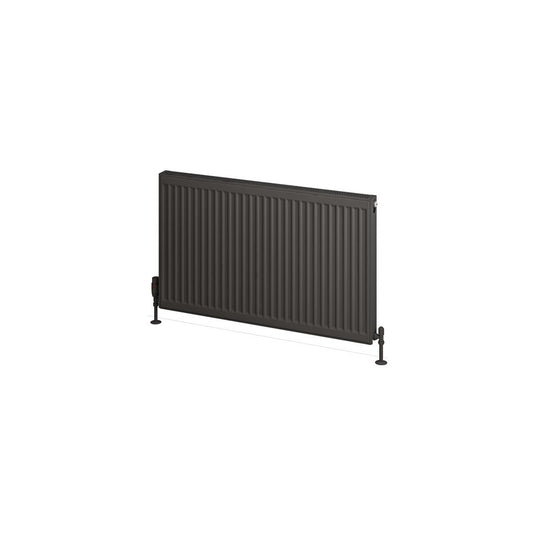 Eastbrook Type 21 600 x 1000mm Compact Panel Radiator Matt Anthracite | 25.0122