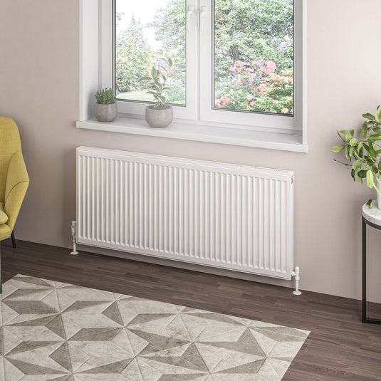 Eastbrook Type 21 600 x 1400mm Compact Panel Radiator Gloss White | 25.0114