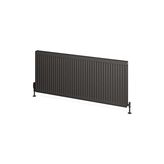 Eastbrook Type 21 600 x 1400mm Compact Panel Radiator Matt Anthracite | 25.0124