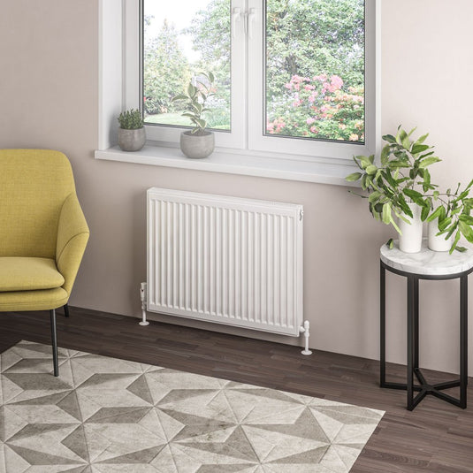 Eastbrook Type 21 600 x 800mm Compact Panel Radiator Gloss White | 25.0108