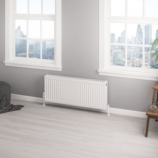 Eastbrook Type 22 400 x 1000mm Compact Panel Radiator Gloss White | 25.0149