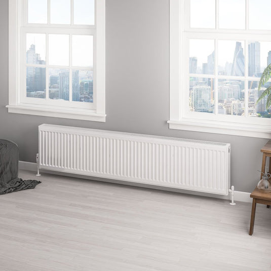 Eastbrook Type 22 400 x 1800mm Compact Panel Radiator Gloss White | 25.0154