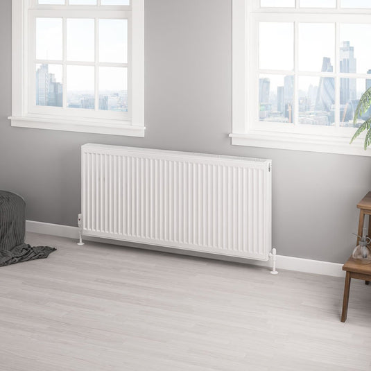 Eastbrook Type 22 600 x 1300mm Compact Panel Radiator Gloss White | 25.0180
