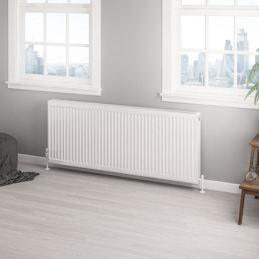 Eastbrook Type 22 600 x 1500mm Compact Panel Radiator Gloss White | 25.0182