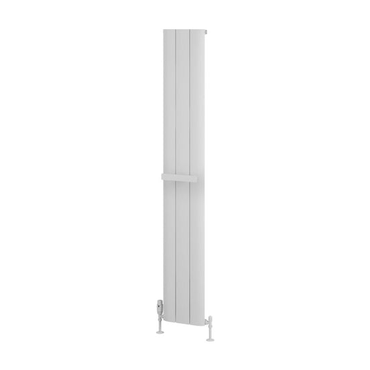 Eastbrook Universal 280mm Flat Style Towel Hanger Matt White | 89.0283