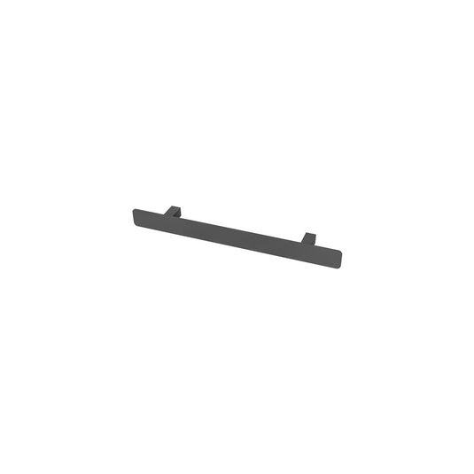 Eastbrook Universal 470mm Flat Style Towel Hanger Matt Anthracite | 89.0290