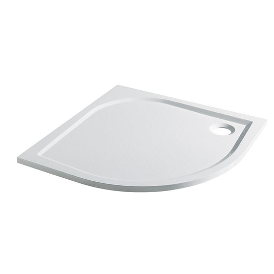 Eastbrook Vanguard 25 900mm Quadrant Shower Tray White | 51.057