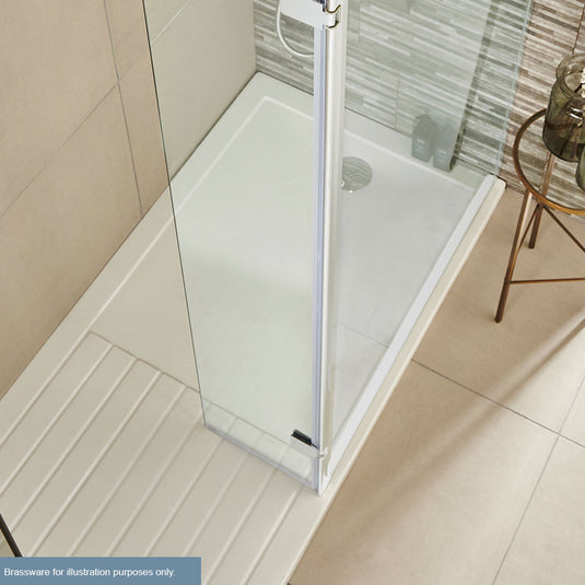 Eastbrook Vantage 1400 x 800mm Walk-In Shower Tray White | 48.1056