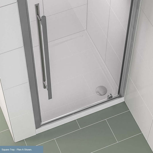 Eastbrook Vantage 700 x 700mm Square Shower Tray White | 48.1001
