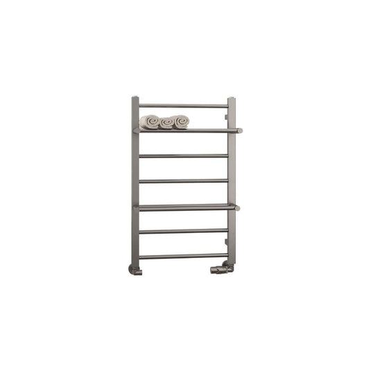 Eastbrook Velino 800 x 500mm Stainless Steel Towel Rail Brushed | 41.1115