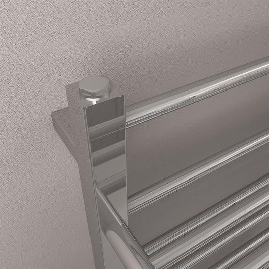 Eastbrook Velino 800 x 500mm Stainless Steel Towel Rail Mirror Polished | 41.1111