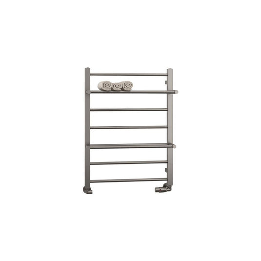 Eastbrook Velino 800 x 600mm Stainless Steel Towel Rail Brushed | 41.1116