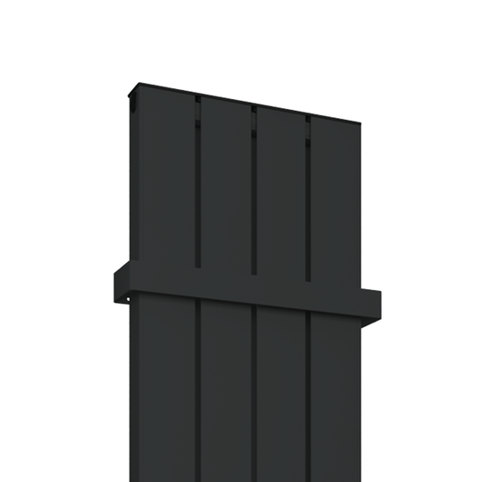 Eastbrook Vesima 403mm Towel Hanger Matt Black | 89.0202