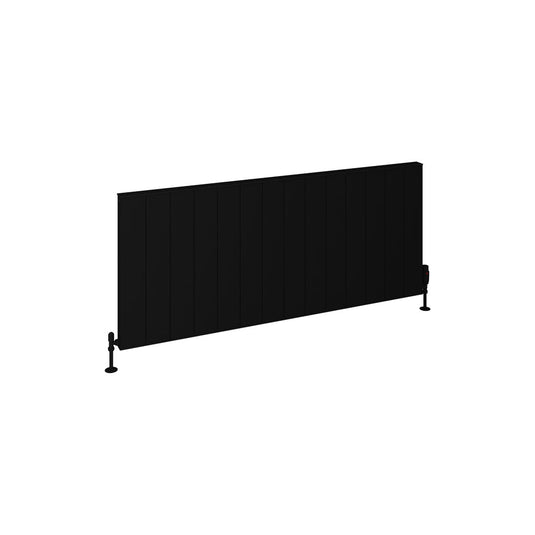 Eastbrook Vesima 600 x 1403mm Aluminium Radiator Matt Black | 86.0481