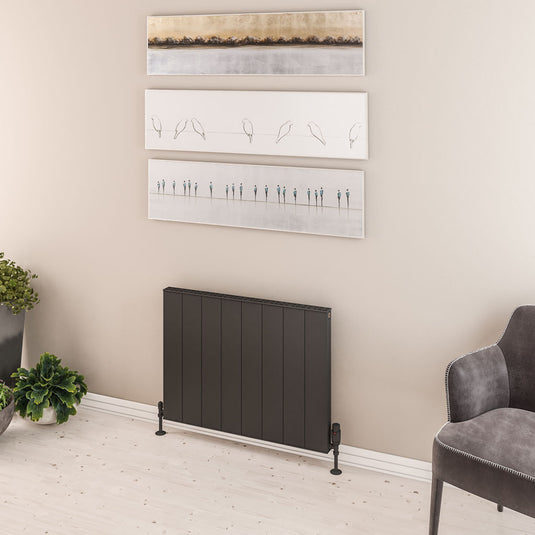 Eastbrook Vesima 600 x 803mm Aluminium Radiator Matt Anthracite | 86.0096