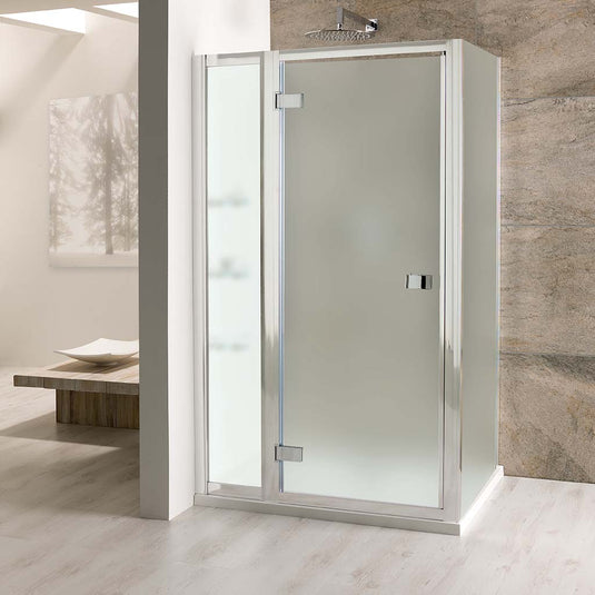 Eastbrook Volente 900mm Frosted Side Panel Chrome | 58.027