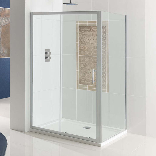 Eastbrook Vulcan 1100mm Sliding Shower Door Chrome | 69.0015