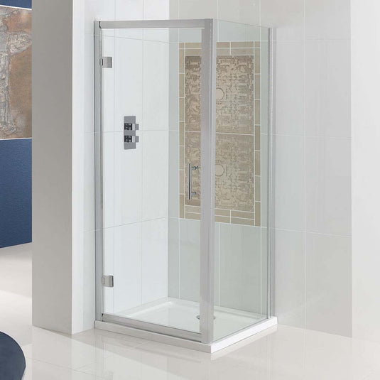 Eastbrook Vulcan 700mm Hinged Shower Door Chrome | 69.0003