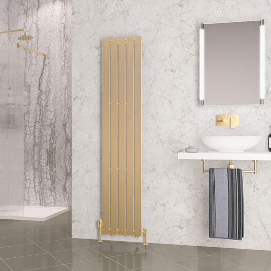 Eastbrook Warrington Type 10 1800 x 376mm Radiator Brushed Brass | 41.0780