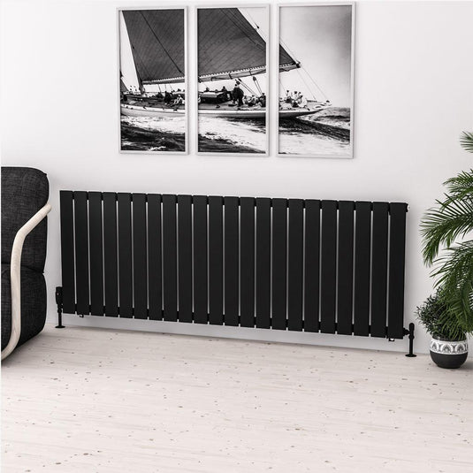 Eastbrook Warrington Type 10 600 x 1668mm Radiator Matt Black | 41.0846
