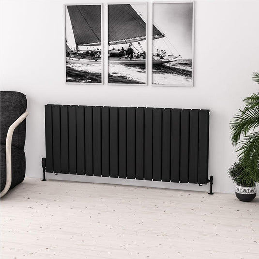 Eastbrook Warrington Type 20 600 x 1444mm Radiator Matt Black | 41.0852