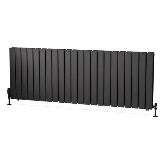 Eastbrook Warrington Type 20 600 x 1672mm Radiator Matt Anthracite | 41.0854