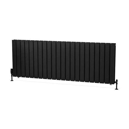 Eastbrook Warrington Type 20 600 x 1672mm Radiator Matt Black | 41.0855