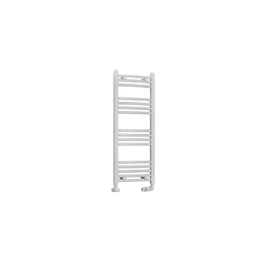Eastbrook Wendover 1000 x 400mm Curved Towel Multirail Gloss White | 41.0038
