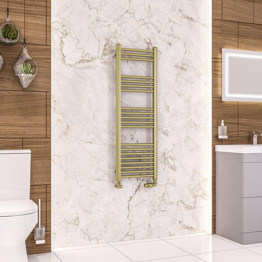 Eastbrook Wendover 1200 x 400mm Straight Multirail Brushed Brass | 41.0705