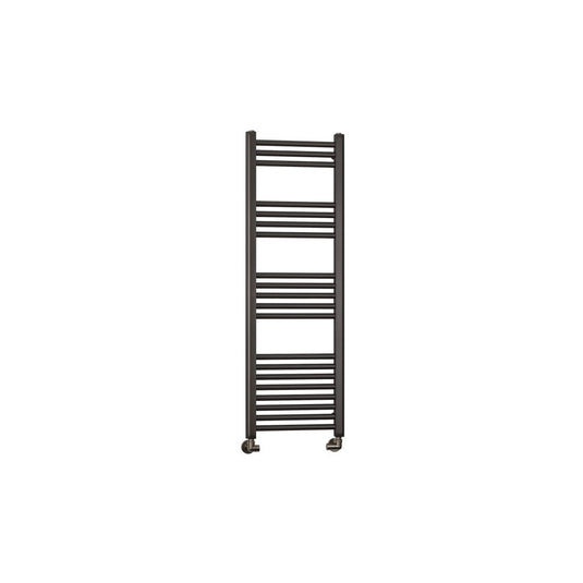 Eastbrook Wendover 1200 x 400mm Straight Towel Multirail Brushed Gunmetal | 41.0868