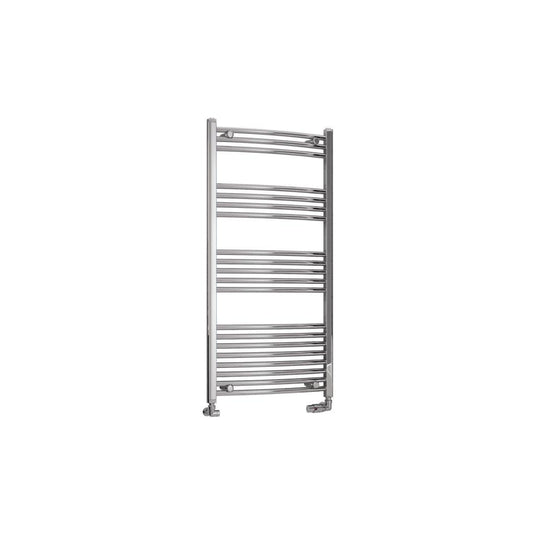 Eastbrook Wendover 1200 x 600mm Curved Towel Multirail Chrome | 41.0047