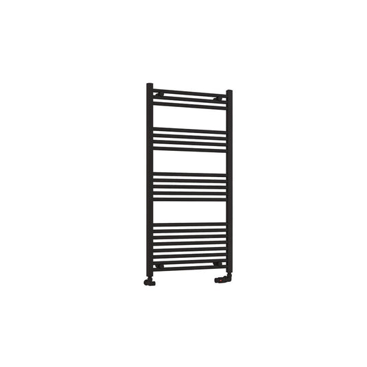 Eastbrook Wendover 1200 x 600mm Straight Multirail Matt Black | 41.0681