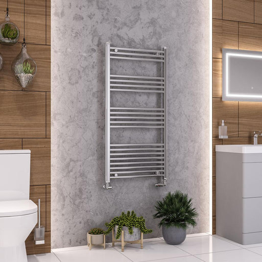 Eastbrook Wendover 1200 x 600mm Straight Towel Multirail Chrome | 41.0017