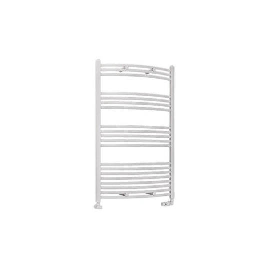 Eastbrook Wendover 1200 x 750mm Curved Towel Multirail Gloss White | 41.0094