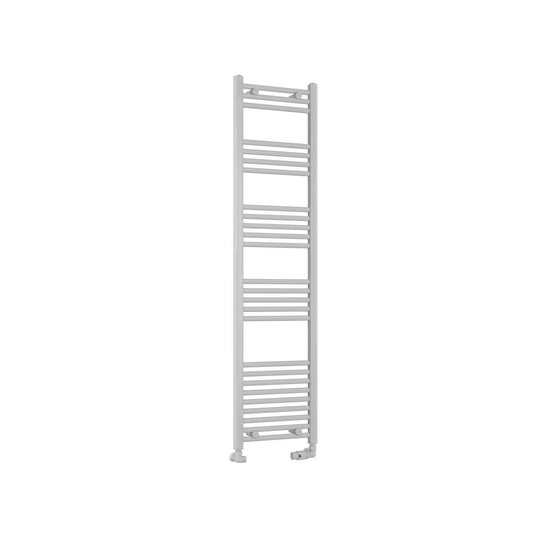 Eastbrook Wendover 1600 x 400mm Straight Towel Multirail Gloss White | 41.0020