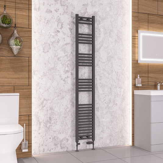 Eastbrook Wendover 1800 x 300mm Straight Multirail Matt Anthracite | 41.0657