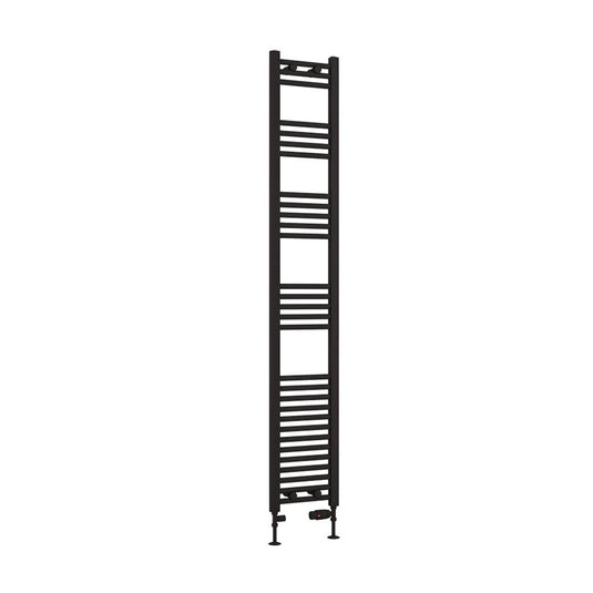 Eastbrook Wendover 1800 x 300mm Straight Multirail Matt Black | 41.0693