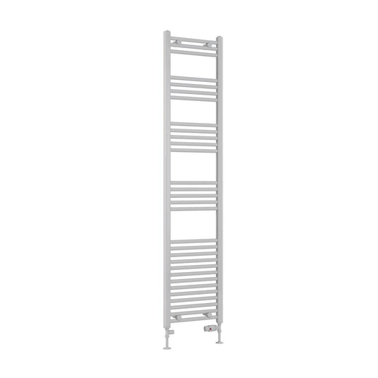 Eastbrook Wendover 1800 x 400mm Straight Towel Multirail Gloss White | 41.0026